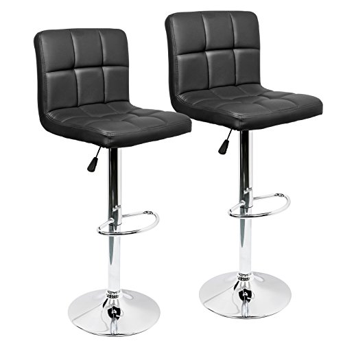 IntimaTe-WM-Heart-Tabourets-de-Bar-pour-Petit-Djeuner-Stools-Moderne-de-Cuisine-en-Simili-Cuir-Chaises-Rotatives-avec-Hauteur-Rglable-Lot-de-2-0