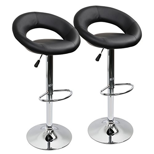 IntimaTe-WM-Heart-Tabouret-de-Bar-Hauteur-Rglable-pour-Petit-Djeuner-Stools-Moderne-de-Cuisine-en-Simili-Cuir-Chaise-avec-Dossier-en-Forme-de-Croissant-Lot-de-2-0