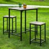 SoBuy-OGT10-N-Set-de-1-Table-2-Tabourets-Ensemble-table-de-bar-bistrot-2-tabourets-avec-repose-pieds-Table-Mange-debout-Table-haute-cuisine-0-1 SoBuy-OGT10-N-Set-de-1-Table-2-Tabourets-Ensemble-table-de-bar-bistrot-2-tabourets-avec-repose-pieds-Table-Mange-debout-Table-haute-cuisine-0-1