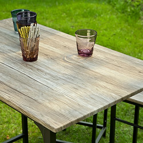 SoBuy-OGT11-N-Set-de-1-Table-4-Tabourets-Ensemble-table-de-bar-bistrot-4-tabourets-avec-repose-pieds-Table-Mange-debout-Table-haute-cuisine-0-2
