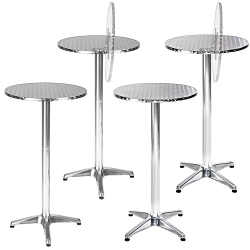 TecTake-Table-haute-de-bar-aluminium-hauteur-rglable--60cm-diverses-couleurs-au-choix-0