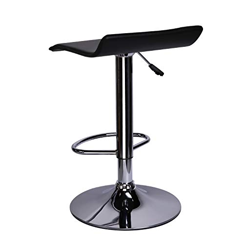 CCLIFE-Tabouret-de-bar-12-chaise-de-bar-sans-dossier-rglable-en-hauteur-Cuisine-pivotante-en-cuir-synthtique-58-78-cm-0-1