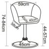 WOLTU-1-X-Fauteuil-de-Bar-rglable-en-Hauteur-sige-en-Similicuir-Design-avec-Dossier825-0-1 WOLTU-1-X-Fauteuil-de-Bar-rglable-en-Hauteur-sige-en-Similicuir-Design-avec-Dossier825-0-1