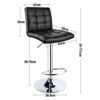 Leader-Accessories-Lot-de-2-Tabourets-de-BarDouble-Couture–laiguilleTabouret-pivotant-Rglable-et-Adjustable-pour-Bar-Comptoir-ou-Cuisine-Noir-0-2 Leader-Accessories-Lot-de-2-Tabourets-de-BarDouble-Couture–laiguilleTabouret-pivotant-Rglable-et-Adjustable-pour-Bar-Comptoir-ou-Cuisine-Noir-0-2