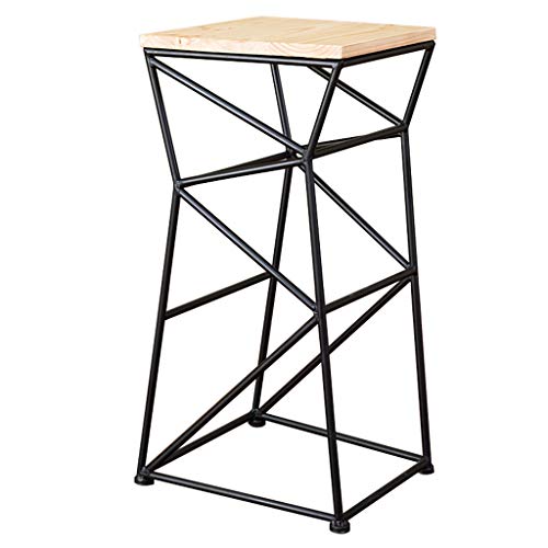 Personnalit-Tabouret-de-Bar-Moderne-Tabouret-Haut-cratif-en-Fer-forg-Coussin-en-pin-de-Haute-qualit-Tapis-antidrapant-Adapt-au-Salon-Bar-Caf-Noir-0