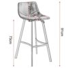 WOLTU-Lot-de-2-Tabouret-de-Bar-en-mtal-Design-en-Similicuir-assises-Acier-JambesBH79br-2-Brun-0-1 WOLTU-Lot-de-2-Tabouret-de-Bar-en-mtal-Design-en-Similicuir-assises-Acier-JambesBH79br-2-Brun-0-1