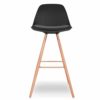 IDMarket-Lot-de-4-Tabourets-de-Bar-SARA-Noir-0-1