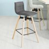 SoBuy-FST45-DGx2-Lot-de-2-Tabourets-de-Bar-Cuisine-rotatifs-avec-Dossier-et-Repose-Pieds-Haute-qualit-0-2