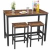 VASAGLE-Lot-Table-et-Chaises-de-Bar-Table-Haute-avec-2-Tabourets-de-Style-Industriel-pour-Cuisine-Salle–Manger-Salon-Marron-rustique-LBT15X-0-0