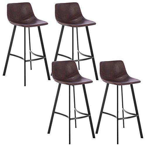 WOLTU-4-X-Brun-Tabouret-de-Bar-en-Mtal-Design-en-Similicuir-assises-Acier-JambesBH79br-4-0