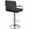 Yaheetech-Lot-de-2-Tabourets-de-Bar-Tabouret-Haut-Pivotant-Rglable-avec-Dossier-et-Accoudoir-Dmontable-Modern-pour-Cuisine-Comptoir-Bistro-0-2