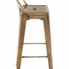 CLP-Tabouret-de-Bar-en-Mtal-Mason-Tabouret-de-Bar-Industriel-Dossier-et-Repose-Pied-Chaise-de-Cuisine-ou-Bar-Design-Confortable-Couleur-Or-0-2 CLP-Tabouret-de-Bar-en-Mtal-Mason-Tabouret-de-Bar-Industriel-Dossier-et-Repose-Pied-Chaise-de-Cuisine-ou-Bar-Design-Confortable-Couleur-Or-0-2