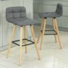 SoBuy-2X-FST50-HG-Lot-de-2-Tabourets-de-Bar-Cuisine-avec-Dossier-et-Repose-Pieds-Haute-qualit-0-2