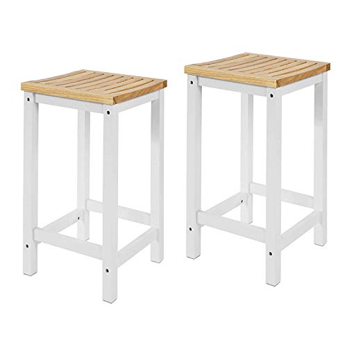 SoBuy-FST29-WNx2-Lot-de-2-Chaises-Tabourets-de-Cuisine-en-Bois-avec-Repose-Pieds-0