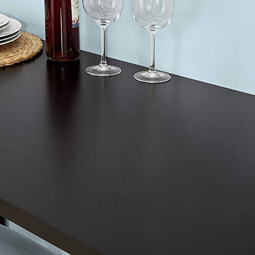 SoBuy-FWT17-Sch-Table-de-Bar-Mange-Debout-Table-Haute-de-Cuisine-avec-3-tagres-de-Rangement-Noir-Dimensions-112-x-106-x-57-cm-0-2