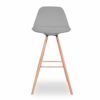 IDMarket-Lot-de-4-tabourets-de-Bar-SARA-Gris-Clair-0-1 IDMarket-Lot-de-4-tabourets-de-Bar-SARA-Gris-Clair-0-1