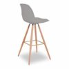 IDMarket-Lot-de-4-tabourets-de-Bar-SARA-Gris-Clair-0-2 IDMarket-Lot-de-4-tabourets-de-Bar-SARA-Gris-Clair-0-2