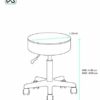 KAYELLES-Tabouret-Bureau–roulettes-Y-pivotant-360-rglable-en-Hauteur-0-1 KAYELLES-Tabouret-Bureau–roulettes-Y-pivotant-360-rglable-en-Hauteur-0-1