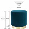 Suhu-Pouf-Tabouret-Velours-Coiffeuse-Repose-Pied-Rond-de-Salon-Design-Chaise-Moderne-Sige-Vintage-Deco-Bas-en-Mtal-Gold-0-2 Suhu-Pouf-Tabouret-Velours-Coiffeuse-Repose-Pied-Rond-de-Salon-Design-Chaise-Moderne-Sige-Vintage-Deco-Bas-en-Mtal-Gold-0-2