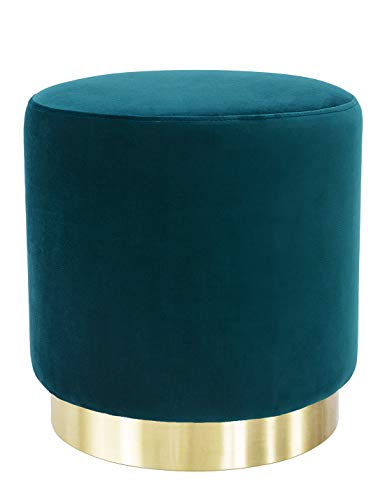 Suhu-Pouf-Tabouret-Velours-Coiffeuse-Repose-Pied-Rond-de-Salon-Design-Chaise-Moderne-Sige-Vintage-Deco-Bas-en-Mtal-Gold-0