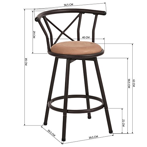 Homy-Casa-Tabouret-de-Bar-Ensemble-de-2-tabourets-de-Bar-industriels-de-Style-Chaise-Vintage-avec-Repose-Pieds-Design-rembourr-de-Mousse-de-24-Pouces-pour-Le-Salon-ou-la-Cuisine-0-1