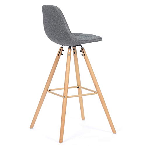 IDMarket-Lot-de-4-tabourets-de-Bar-Gaby-Gris-en-Tissu-0-2
