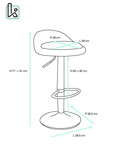 KAYELLES-Tabourets-de-Bar-Cuisine-Sati-Lot-de-2-chaises-de-Bar-Design-0-0