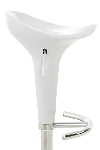 CLP-Lot-de-2-Tabourets-de-Bar-Design-Saddle-Chaise-Haute-avec-Assise-en-Plastique-Solide-Tabouret-de-Bar-Hauteur-Rglable-et-Pivotant-Repose-Pied-0-1