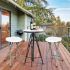 Costway-Lot-de-2-Tabourets-Pliants-Tabouret-de-Bar-en-Plastique-Pliable-Pieds-en-Fer-Rsistant-Capacit-de-Charge-100KG-pour-Maison-Jardin-Salle–Manger-Conception-Ergonomique-Blanc-0-1