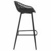 IDIMEX-Lot-de-2-tabourets-de-Bar-IREK-Chaise-Haute-pour-Cuisine-ou-comptoir-au-Design-Retro-avec-accoudoirs-Coque-en-Plastique-Noir-et-4-Pieds-en-mtal-Noir-0-2 IDIMEX-Lot-de-2-tabourets-de-Bar-IREK-Chaise-Haute-pour-Cuisine-ou-comptoir-au-Design-Retro-avec-accoudoirs-Coque-en-Plastique-Noir-et-4-Pieds-en-mtal-Noir-0-2