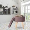 WOLTU-SH08serie2-Tabouret-Rond-Pouf-Coffre-de-Rangement-Repose-Piedssige-en-LinVelours-Pieds-en-Bois-Massif-0-0