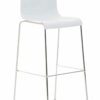 CLP-Lot-2-Tabourets-De-Bar-HOOVER-Avec-Assise-En-Plastique-I-Chaise-Haute-De-Bar-Dossier-Et-Repose-pied-I-Pieds-En-Mtal-0-1