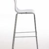 CLP-Lot-2-Tabourets-De-Bar-HOOVER-Avec-Assise-En-Plastique-I-Chaise-Haute-De-Bar-Dossier-Et-Repose-pied-I-Pieds-En-Mtal-0-2