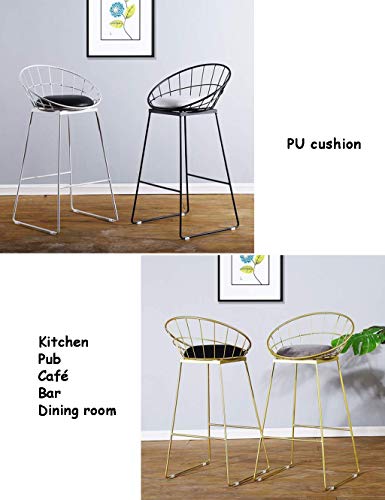YLCJ-Tabouret-de-Bar-Moderne-65-75cm-Tabouret-Nordique-Chaise-Haute-Chaise-de-Salle--Manger-Chaise-avec-Assise-en-PU-Chaise-en-Fer-forg-avec-Pied-en-mtal-dor-Max-Charge-200kg-0-2