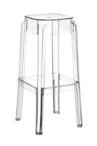 CLP-Lot-De-2-Tabourets-De-bar-Fox-En-Plastique-I-Chaises-DInterieur-Et-DExtrieure-Avec-Repose-pieds-I-Chaise-Haute-Design-Plastique-0-1
