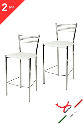 Tommychairs-Tabouret-Elegance-en-Acier-chrom-et-Assise-en-Cuir-Artificiel-0-1