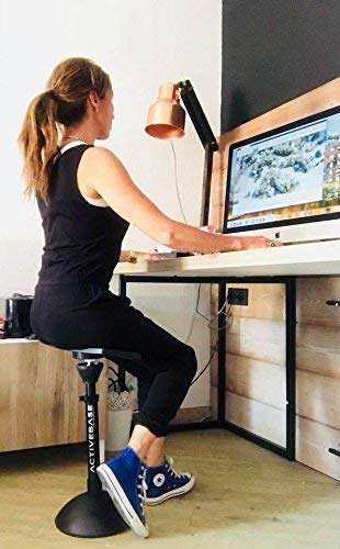 ACTIVE-BASE-Noir-Tabouret-Ergonomique-de-Bureau-sige-Dynamique-ducateur-de-Posture-avec-Housse-dassise-Noire-Outils-proprioceptif-volutif-rglable-en-Hauteur-0-0