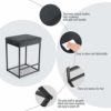Tabouret-de-Bar-Tabouret-de-Cuisine-Haut-Avec-Repose-pieds-Tabouret-de-Bar-en-Cuir-PU-Chaise-Gaute-Confortable-pour-Bar-Cuisine-Petit-djeuner-Salle–Manger-Bistro-Bar-Salon-Noir-0-2 Tabouret-de-Bar-Tabouret-de-Cuisine-Haut-Avec-Repose-pieds-Tabouret-de-Bar-en-Cuir-PU-Chaise-Gaute-Confortable-pour-Bar-Cuisine-Petit-djeuner-Salle–Manger-Bistro-Bar-Salon-Noir-0-2