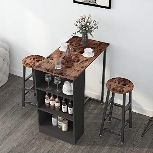 DlandHome-Z813FG-Ensemble-de-salle--manger-3-pices-avec-2-tabourets-Table-de-bar-avec-tagre-Bureau-dordinateur-Table-haute-en-bois-pour-salle--manger-0-0