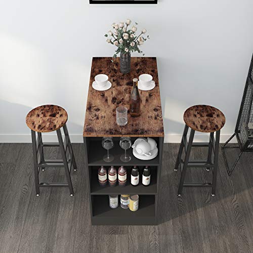 DlandHome-Z813FG-Ensemble-de-salle--manger-3-pices-avec-2-tabourets-Table-de-bar-avec-tagre-Bureau-dordinateur-Table-haute-en-bois-pour-salle--manger-0-2