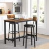 VASAGLE-Chaises-de-Bar-Lot-de-2-Tabourets-Hauts-Siges-rembourrs-39-x-39-x-100-cm-Repose-Pieds-Montage-Facile-Style-Industriel-pour-Cuisine-Salle–Manger-Marron-Rustique-et-Noir-LBC069B81-0-1 VASAGLE-Chaises-de-Bar-Lot-de-2-Tabourets-Hauts-Siges-rembourrs-39-x-39-x-100-cm-Repose-Pieds-Montage-Facile-Style-Industriel-pour-Cuisine-Salle–Manger-Marron-Rustique-et-Noir-LBC069B81-0-1