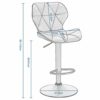 EUGAD-Lot-de-2-Tabouret-de-Bar-rglable-en-Hauteur-en-SimilicuirTabouret-comptoir-Style-rtroe905-0-0