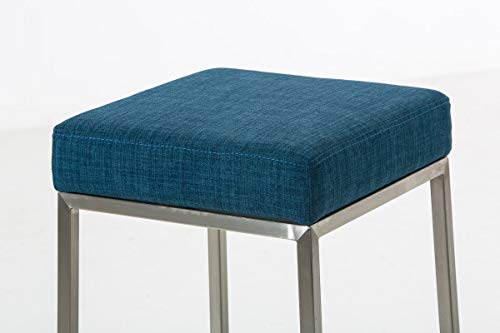 CLP-Tabouret-de-Bar-MONTREAL-en-Tissu-Rembourr-Chaise-Haute-de-Bar-au-Style-Moderne-Pitement-avec-Repose-pied-Hauteur-de-lAssise-80-cm-Pour-le-Bar-Cuisine-ou-Salle--manger-Couleur-au-Choix-0-2