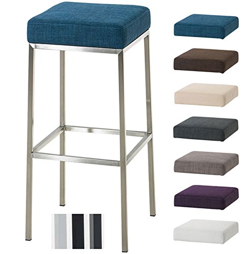 CLP-Tabouret-de-Bar-MONTREAL-en-Tissu-Rembourr-Chaise-Haute-de-Bar-au-Style-Moderne-Pitement-avec-Repose-pied-Hauteur-de-lAssise-80-cm-Pour-le-Bar-Cuisine-ou-Salle--manger-Couleur-au-Choix-0