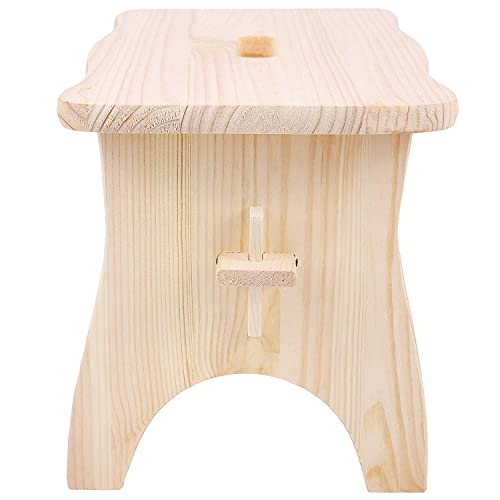 Creative-Deco-Petit-Tabouret-Repose-Pieds-en-Bois-38-x-19-x-21cm-Marche-Chaise-Banc-Bas-Enfant-Bureau-Non-Peint-Non-Mont-0-1