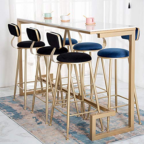 OUG-Tabouret-de-bar-Banc-Haut-en-Fer-Coussin-en-Flanelle-Pied-dor-Tapis-Noir-Comptoir-de-Cuisine-pour-Chaise-de-Salle--Manger-Noir-Hauteur-dassise-18-26-30-0-0