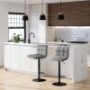SONGMICS-Lot-de-2-tabourets-de-Bar-avec-Surface-en-Velours-Hauteur-rglable-Chaise-de-Cuisine-pivotante-avec-Dossier-et-Repose-Pieds-Gris-Clair-0-0 SONGMICS-Lot-de-2-tabourets-de-Bar-avec-Surface-en-Velours-Hauteur-rglable-Chaise-de-Cuisine-pivotante-avec-Dossier-et-Repose-Pieds-Gris-Clair-0-0