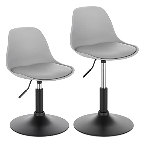 WOLTU-Lot-de-2-Tabouret-de-Bar-Chaise-de-Bar-avec-Dossier-Tabouret-Rotatif-et-Rglable-pour-CuisineBistroComptoir-1936-0