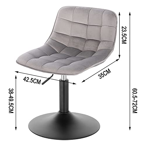 WOLTU-Lot-de-2-Tabouret-de-Bar-Chaise-de-Bar-en-Velours-Chaise-pour-Bar-Cuisine-Bistro-Clinique-Comptoir-Tabouret-Rotatif-Moderne-avec-Dossier-Hauteur-Rglable-605-72-cm-1934-0-1