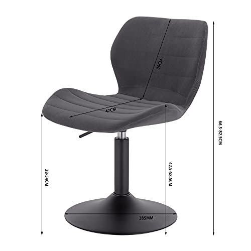 WOLTU-Tabouret-de-Bar-Pivotants-Rglables-Lot-de-2-Tabouret-de-Comptoir-Moderne-avec-Dossier-Chaise-de-Bar-Velours-Ergonomique-Hauteur-Noir-38-54-cm-BH301sz-2-0-1